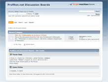 Tablet Screenshot of forums.profron.net